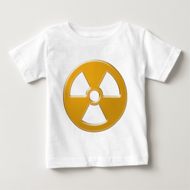 Nuclear Warning Baby T-Shirt (Front)