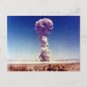Nuclear Weapons Test Operation Buster-Jangle 1951 Postcard