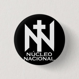 NÚCLEO NACIONAL 3 CM ROUND BADGE