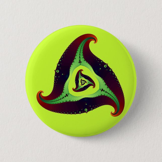 Nucleo Nature 6 Cm Round Badge (Front)