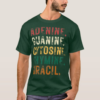 Nucleobases Biology Teacher DNA Biologist Gift 2 T-Shirt