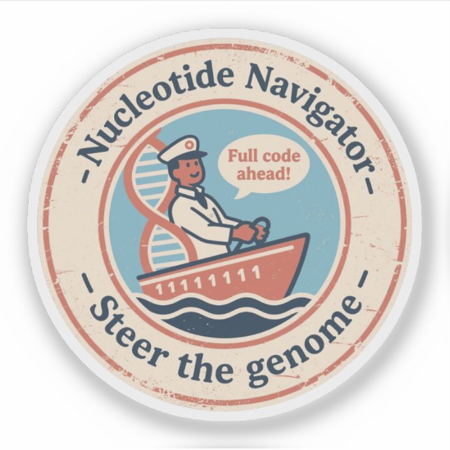 Nucleotide Navigator Charting the Genetic Seas (Front)
