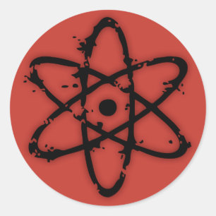Nucular Atomics! Classic Round Sticker