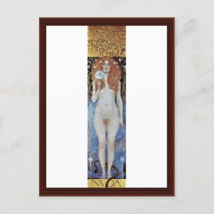 Nuda Veritas By Klimt Gustav Postcard
