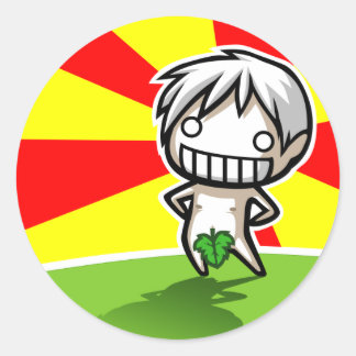 Nudey Narugi Sunrise Sticker