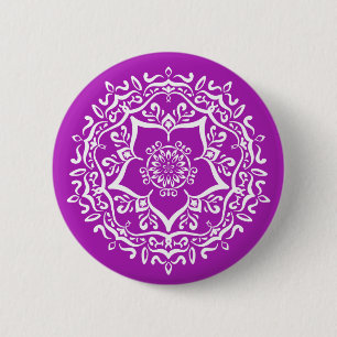 Nudibranch Mandala 6 Cm Round Badge