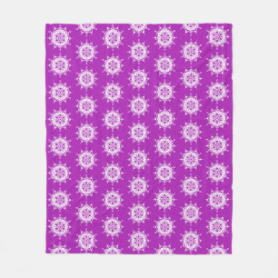Nudibranch Mandala Fleece Blanket