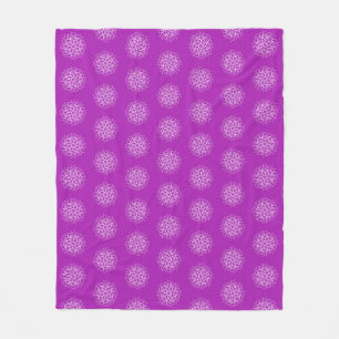 Nudibranch Mandala Fleece Blanket
