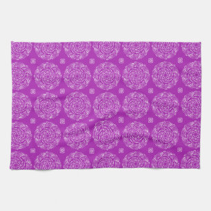 Nudibranch Mandala Tea Towel
