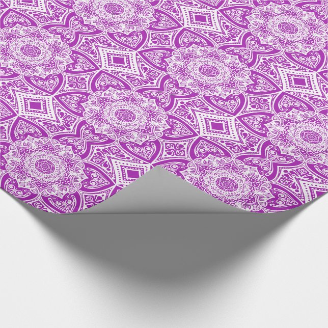 Nudibranch Mandala Wrapping Paper (Corner)