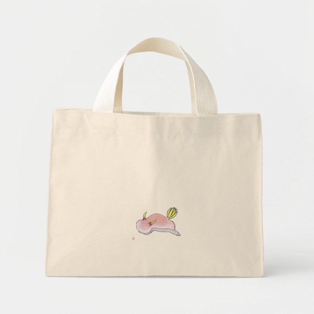 Nudibranch Mini Tote Bag (Front)
