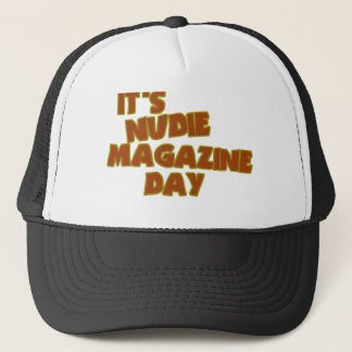 Nudie Magazine Day Trucker Hat
