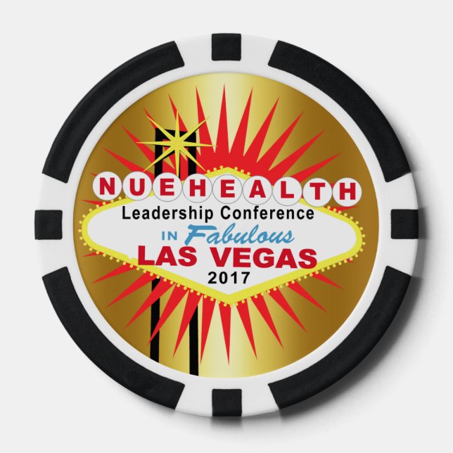 NueHealth Leadership Conference Poker Chips (Front)