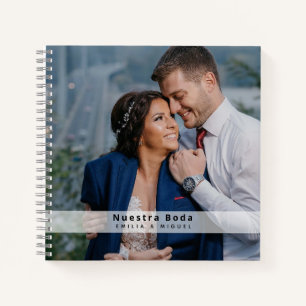 NUESTRA BODA Planificación o libro de visitas Notebook