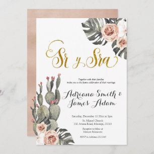 Nuestra Boda Spanish Wedding Invitacion Invitation