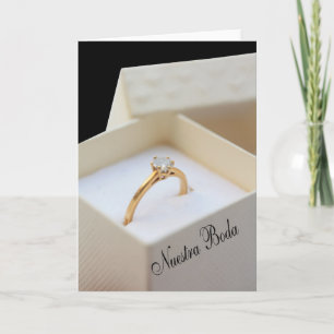 Nuestra Boda - Spanish  wedding invitation