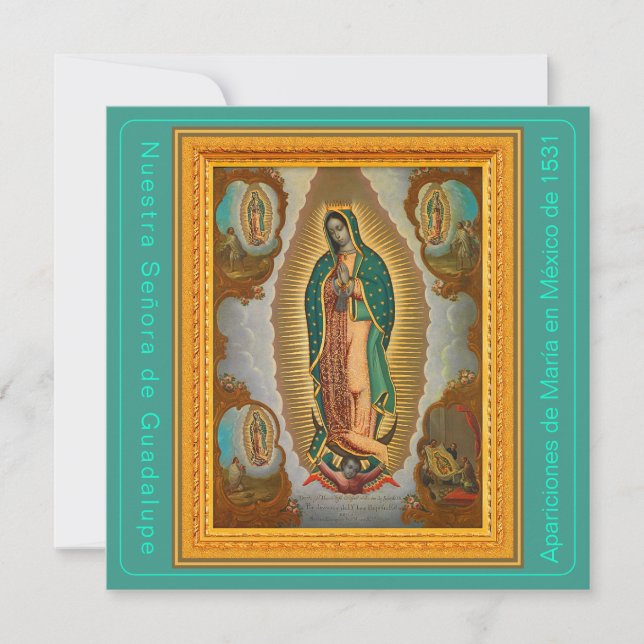 Nuestra Señora de Guadalupe Hi-Def Card (Front)