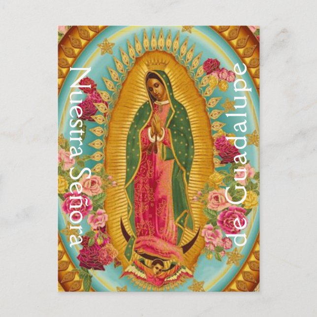 Nuestra Señora de Guadalupe Postcard (Front)