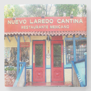 Nuevo Laredo Atlanta Landmark Marble Stone Coaster