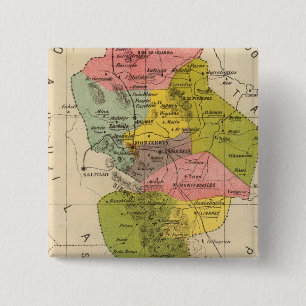 Nuevo Leon, Mexico 15 Cm Square Badge
