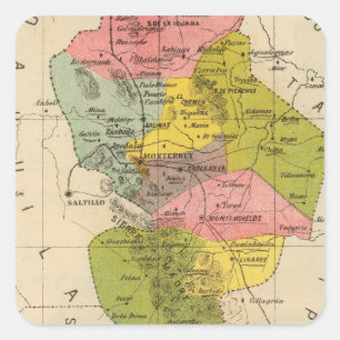 Nuevo Leon, Mexico Square Sticker