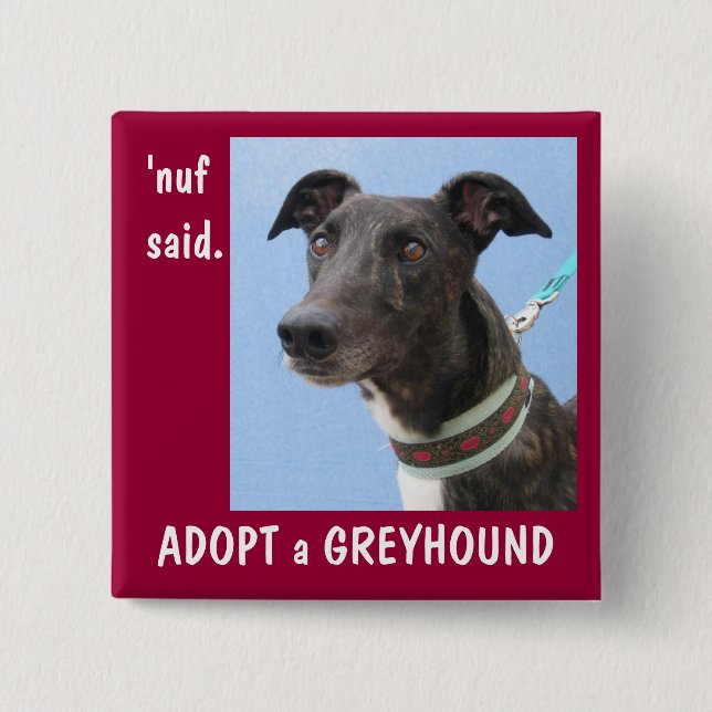 'nuf said. 15 cm square badge (Front)