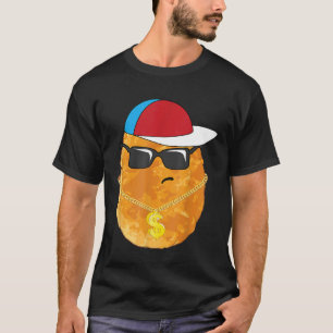 Nug Life Chicken Nugget Shirt Junk Food Gangster