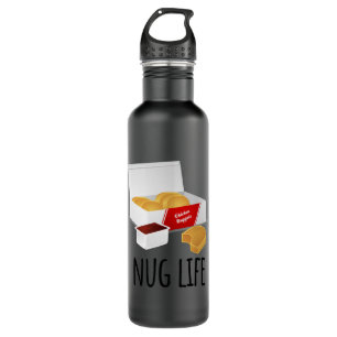 Nug Life - Chicken Nuggets 710 Ml Water Bottle