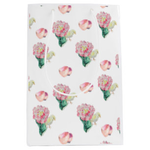 Nugget Baby Easter Chick and Tulip Medium Gift Bag