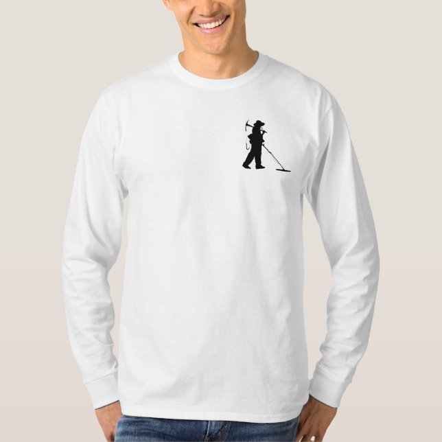 Nugget hunter BLACK T-Shirt (Front)
