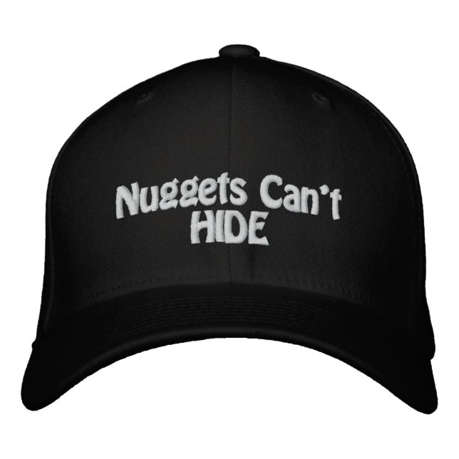 Nugget Hunter Gold Prospecting Panning Hat (Front)