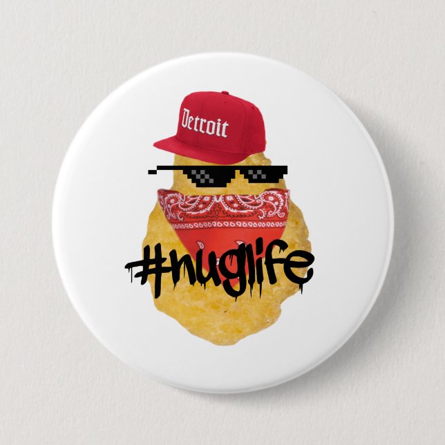 Nugget Life 7.5 Cm Round Badge (Front)