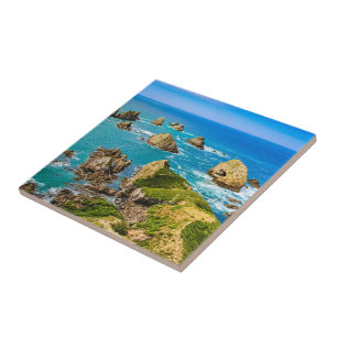 Nugget Point islets, New Zealand Ceramic Tile