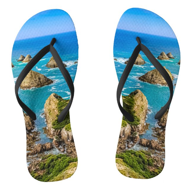 Nugget Point islets, New Zealand Thongs (Footbed)