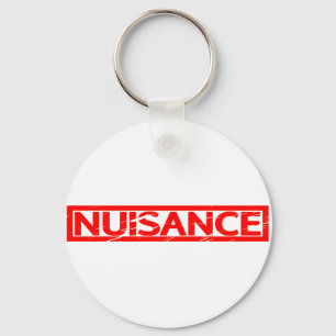 Nuisance Stamp Key Ring