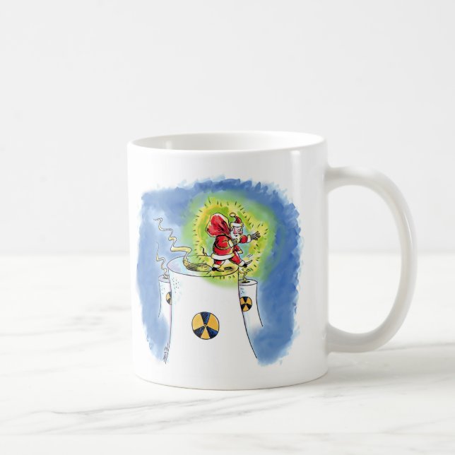 Nuked Santa Claus left hand mug (Right)