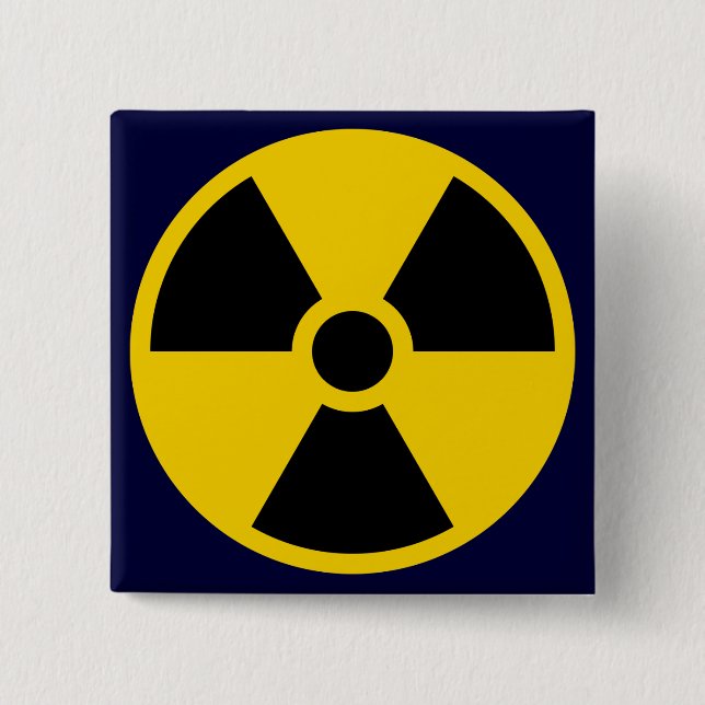 Nukes 15 Cm Square Badge (Front)