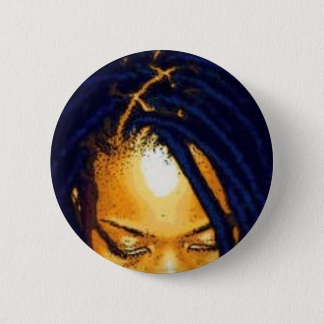 Nulocking 6 Cm Round Badge (Front)