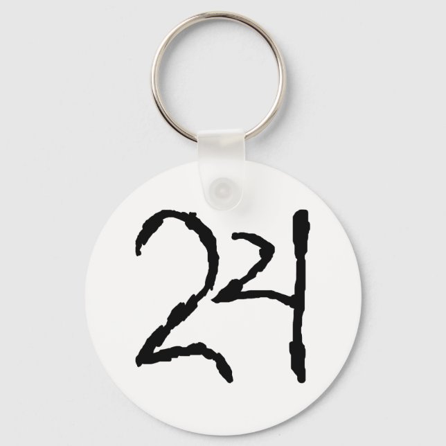 Number24 Key Ring (Front)