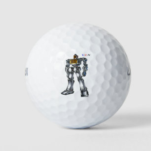 Number 00001 "Burning! ! ELECTRIC STOVE" Golf Balls
