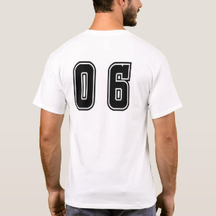 number 06 number six T-Shirt