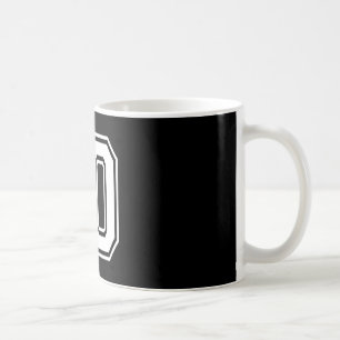 Number 10 Bysebyll Footbyll Soccer Numbered Jersey Coffee Mug