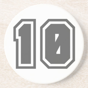 Number 10 coaster
