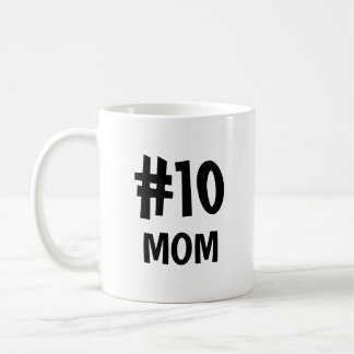Number 10 Mum Coffee Mug