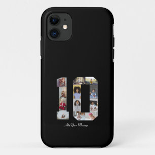 Number 10 Photo Collage iPhone 11 Case
