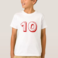 Number 10 shirt