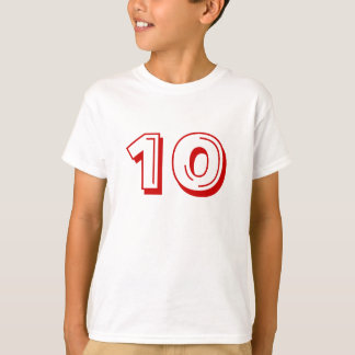 Number 10 shirt