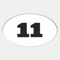 Number 11 Circle