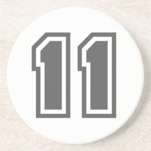Number 11 coaster