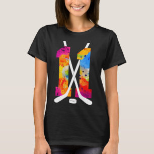 Number 11 Years Ice Hockey 11th Birthday (2) T-Shirt